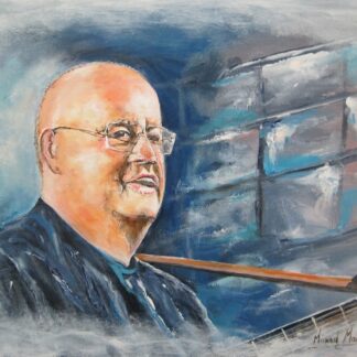 Painting of Christy Moore